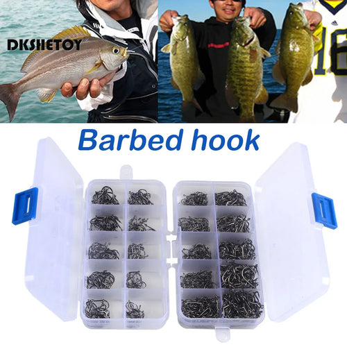 100-1000pcs Fish Hooks