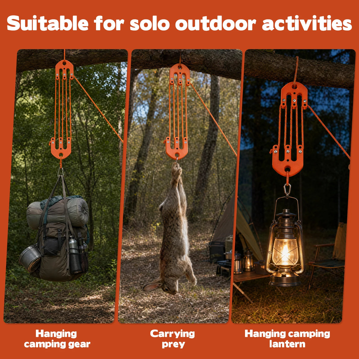 Game Hoist Pulley System
