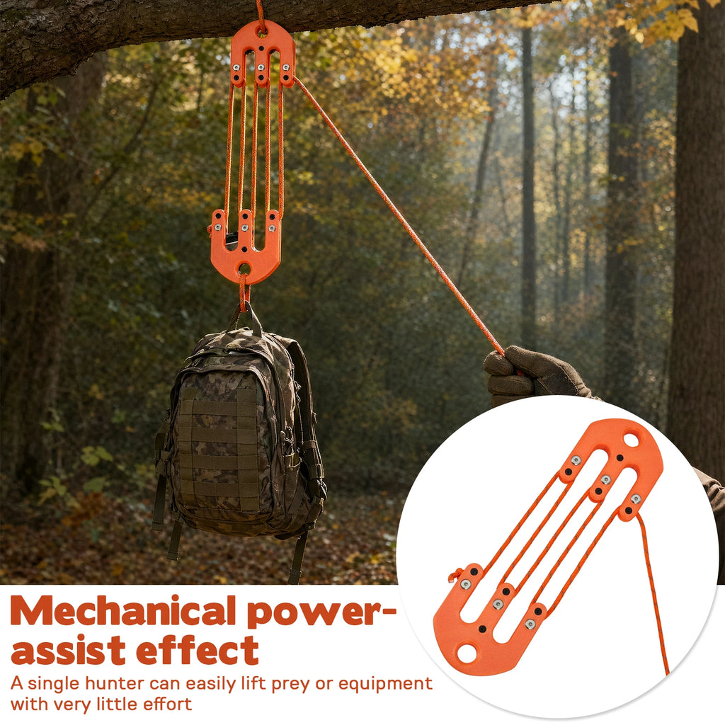 Game Hoist Pulley System