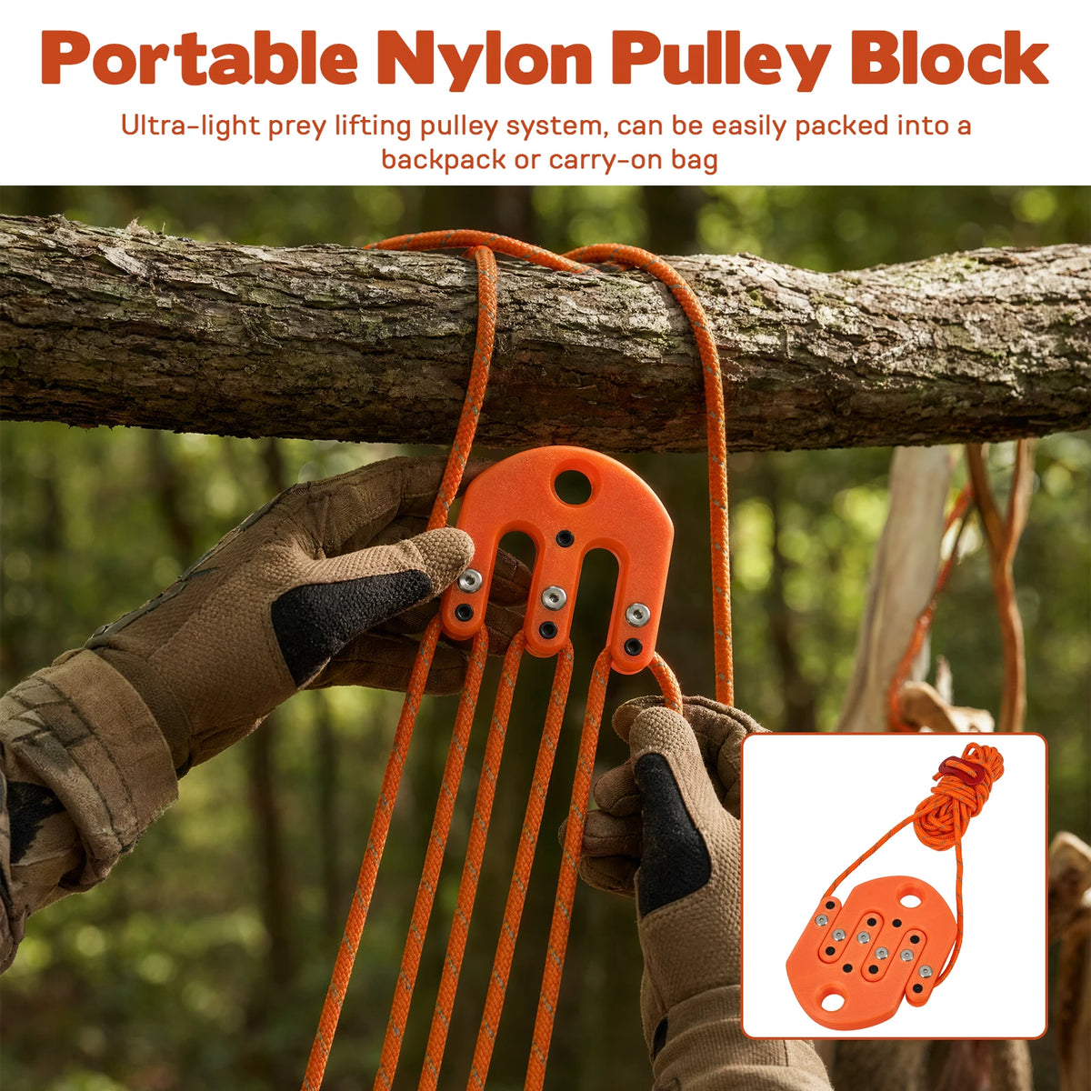 Game Hoist Pulley System