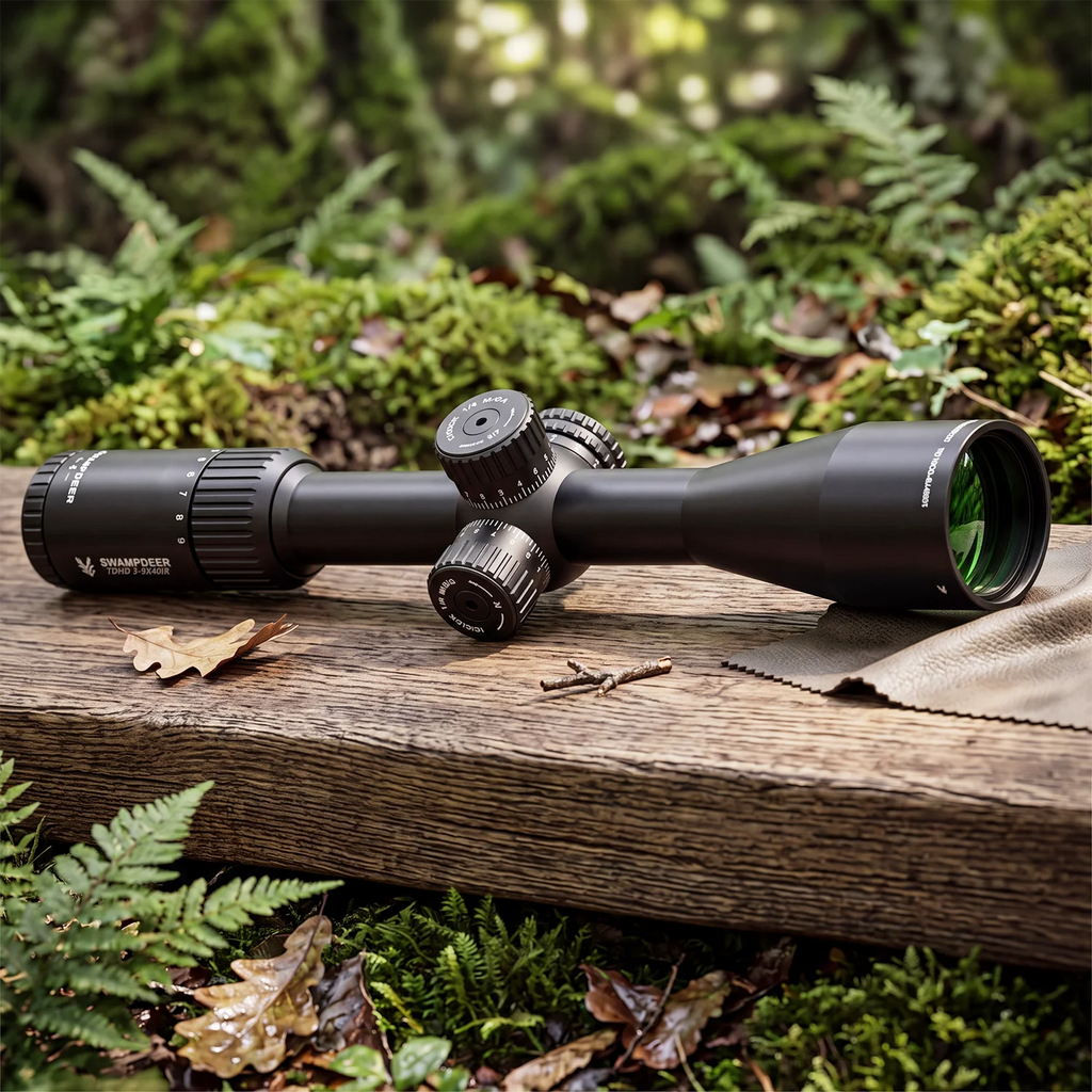 High Definition Riflescope With Illuminated Telescopic Sight