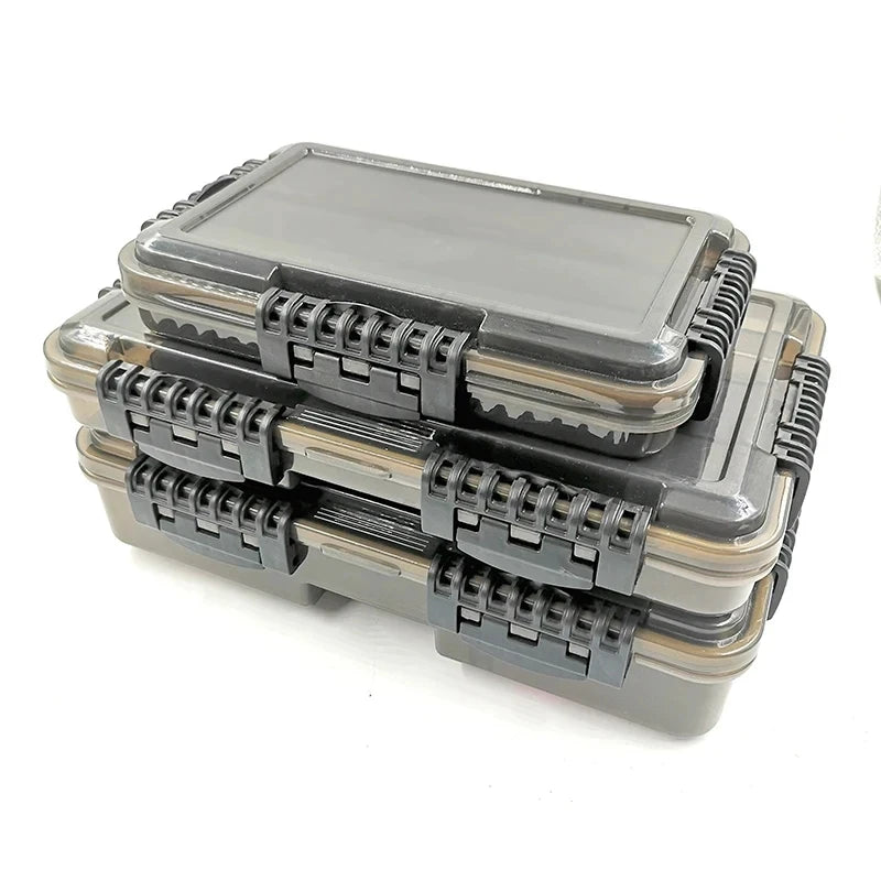 Large-Capacity Waterproof Fishing Tackle Box