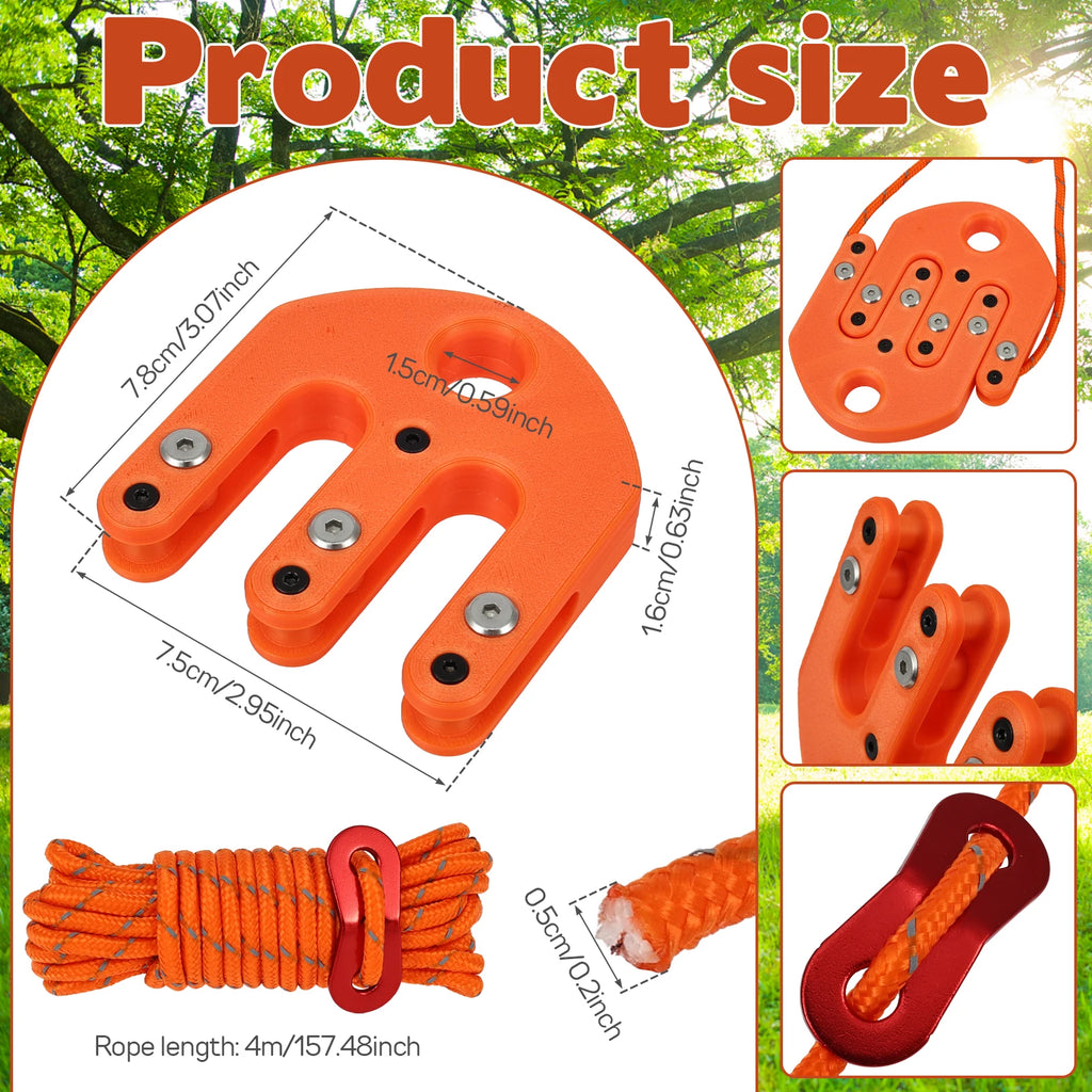 Game Hoist Pulley System
